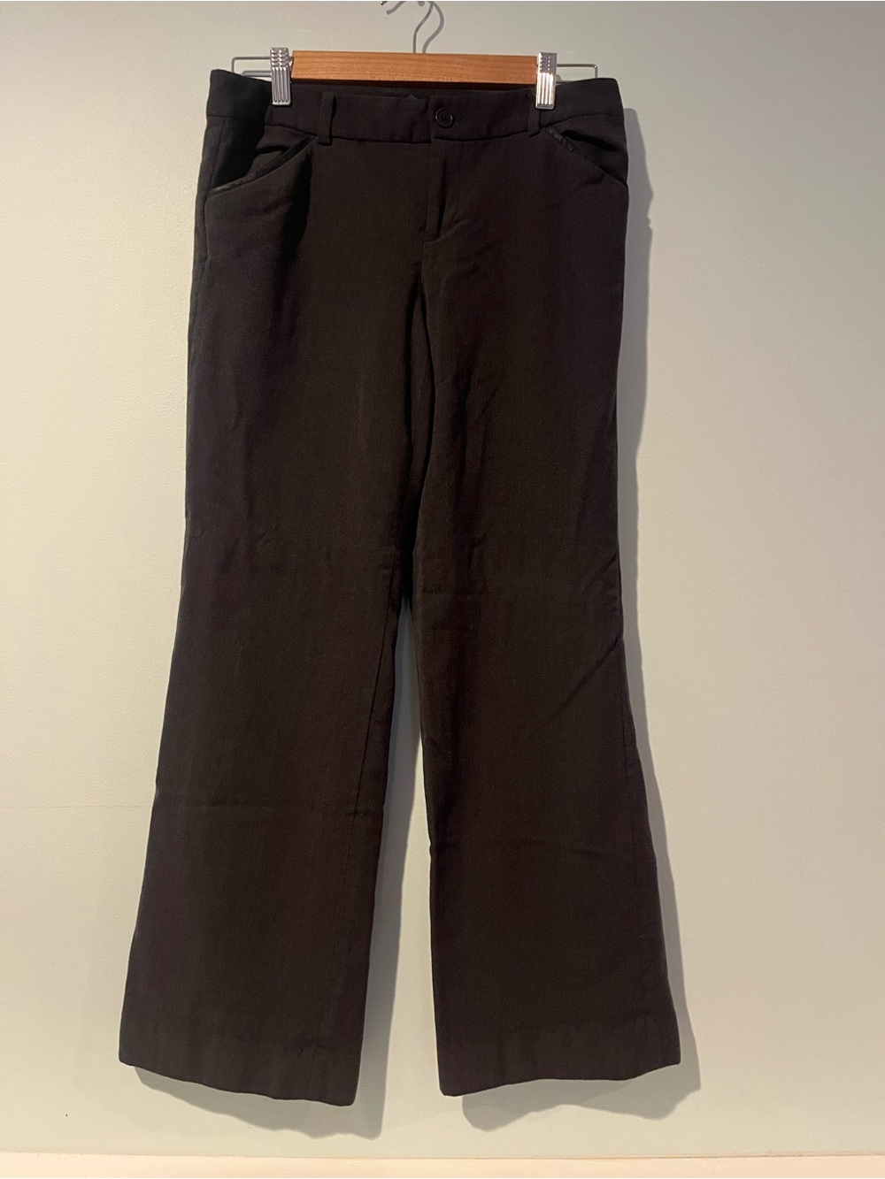 Lauren Ralph Lauren Women’s Black Jacie Modern Flare Slimming Pants, Size 4
